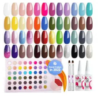 MEFA Solid Gel 48-Color Palette Kit